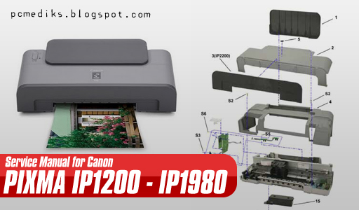 Manual Service Printer Canon | Teknik SERVICE